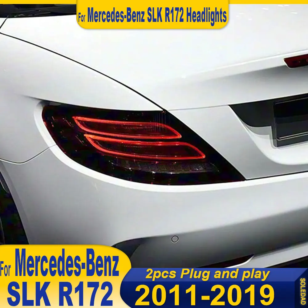 

Car For Benz SLK R172 2011 2012 2013 2014 2015 2016 2017 2018 2019 Rear Taillight Assembly Housing Brake Light Reversing Lamp