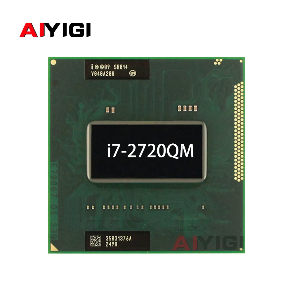 Core I7-2720QM SR014 2.2GHz 6M Quad-Core Eight-Thread I7 2720QM Notebook CPU Laptop Processor 45W Socket G2 / rPGA988B