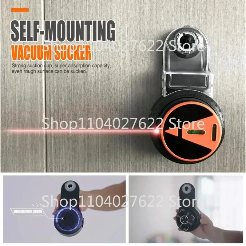 

2 In 1 Electric Drilling with 360°Laser Level Detachable Wall Vacuum Drill Dust Collector Dust Cleaning Tools