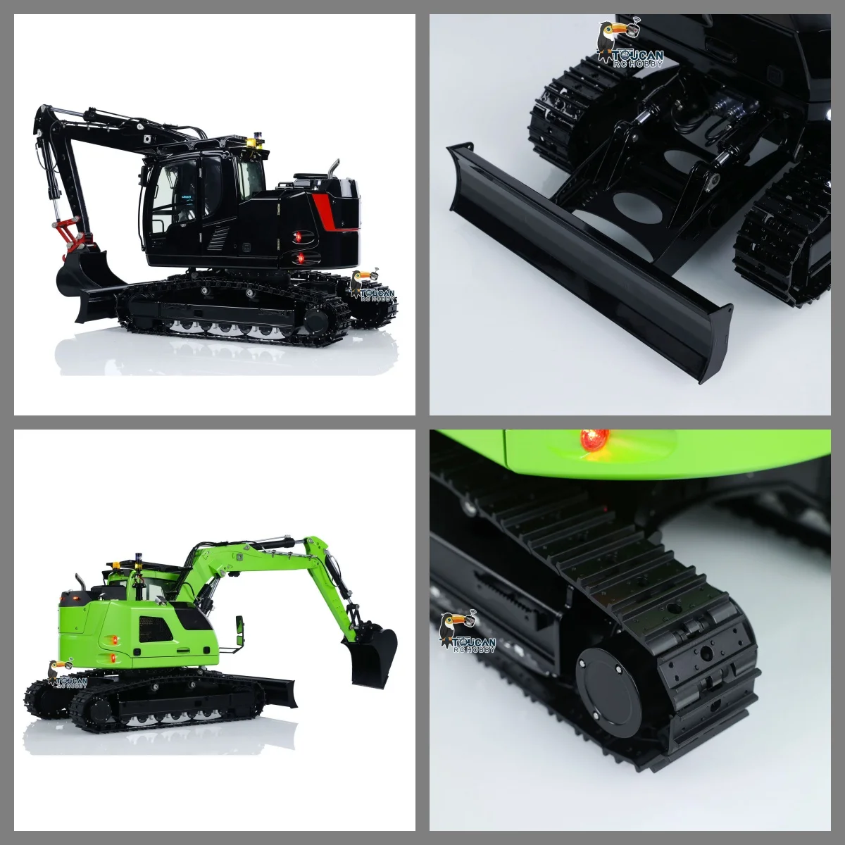 Giocattoli 1:14 CUT 914 RC Escavatore Idraulico Modello Suono Luce Telecomandata Scavatrice RTR 5 vie Valvola Auto ST8 Radio Modello di Batteria