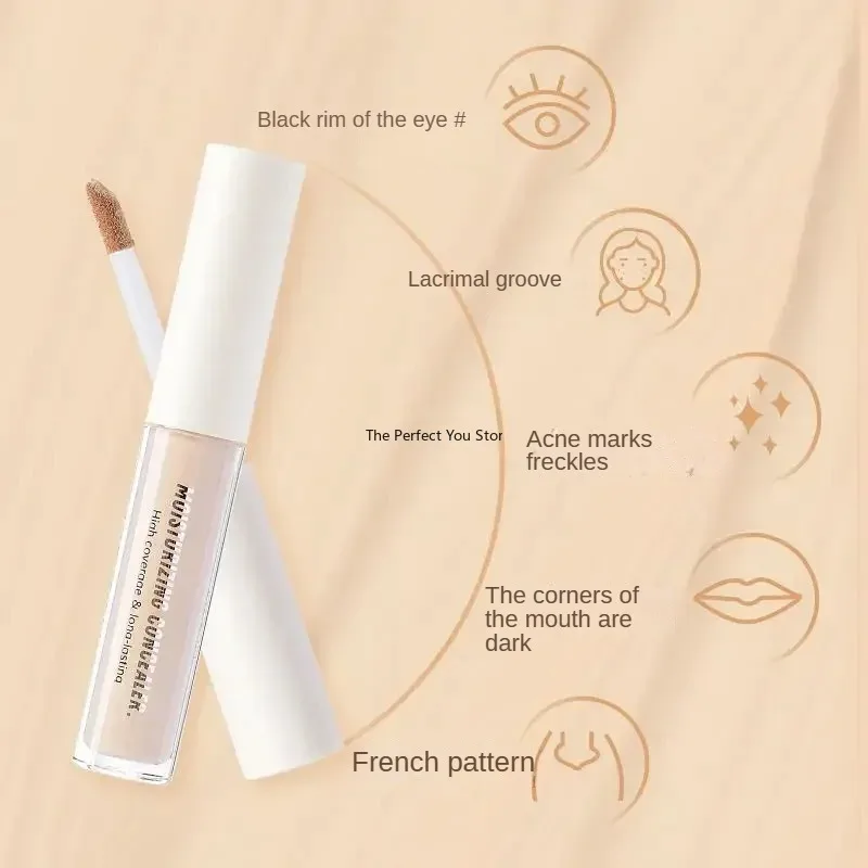 Judydoll seidig nahtlose flüssige Concealer Abdeckung Fleck Akne markiert dunkle Kreise Sommersprossen Gesicht leicht dünne tragbare Make-up-Kosmetik