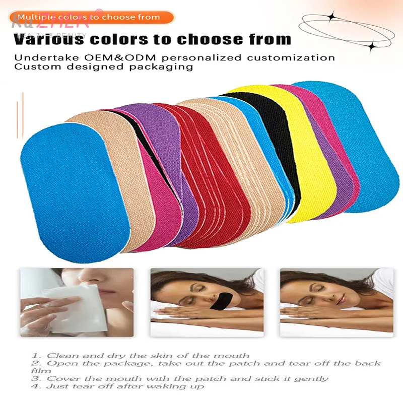 

20Pc Sleep Strip Sticker Anti Snoring Sleep Mouth Tape Best Breathing Nasal Strip Medical Grade Improved Sleeping Snoring Relief