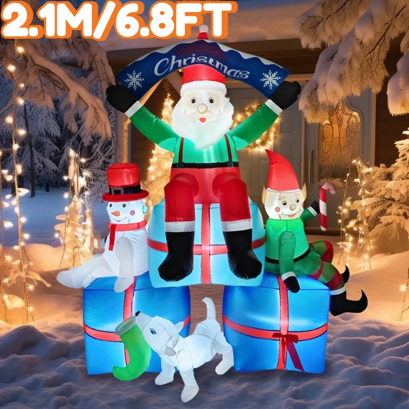 21-m-68ft-gonflable-pere-noel-bonhomme-de-neige-elfe-chien-coffrets-cadeaux-lumiere-led-maison-vacances-eclairage-decoration-cour-fournitures-de-noel-decor