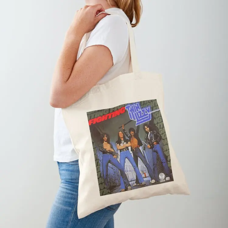 

thin lizzy thin lizzy thin lizzy Tote Bag bag for beach great bag foldable reusable personalized tote