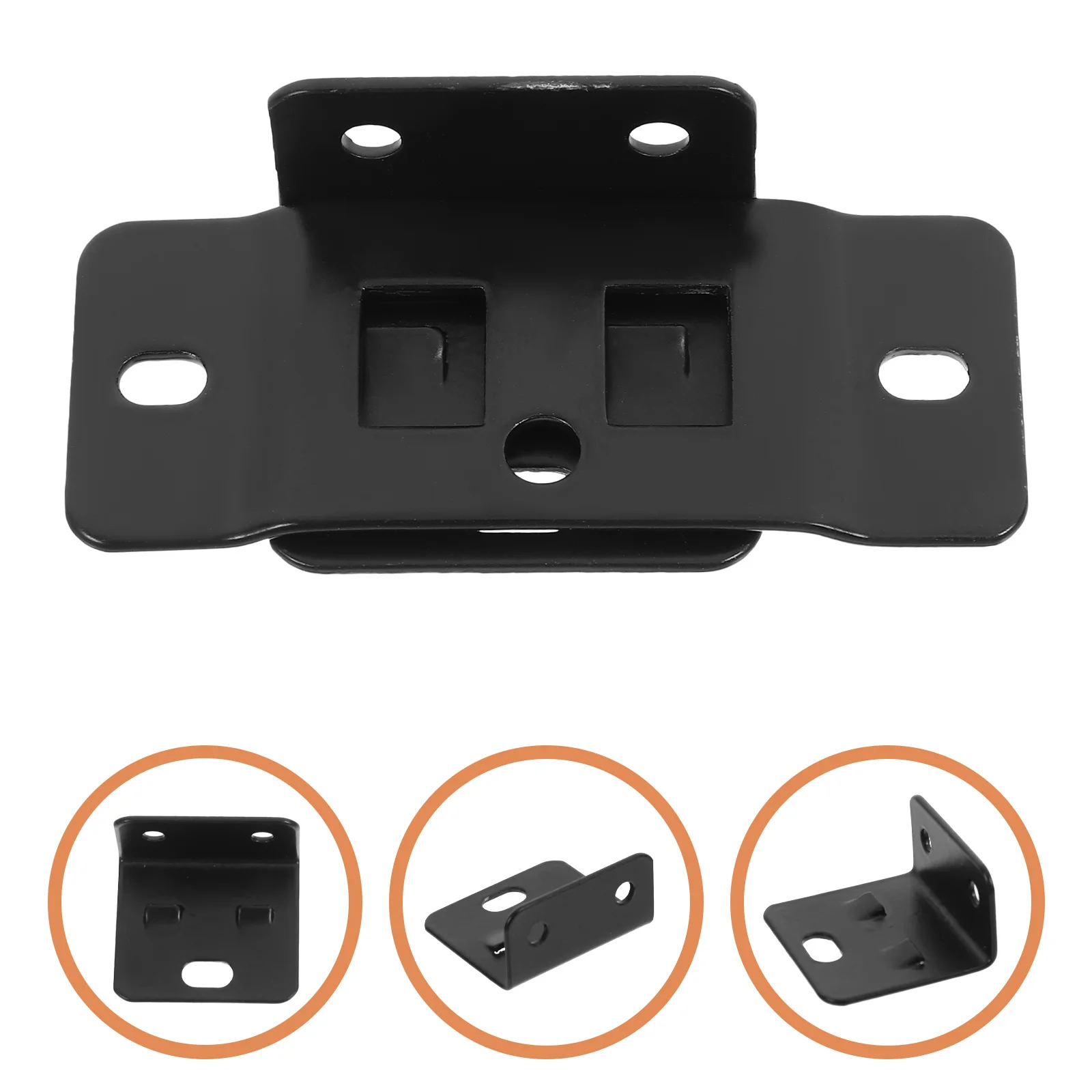 

20Pcs Furniture Shelf Hardware Set Corner Braces Wood Board Connectors L Shaped Metal Bracket Support Sectional Connectors