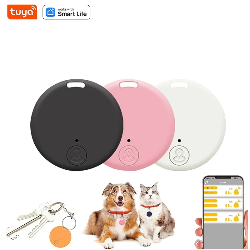 

Tuya Smart Bluetooth Global Locator Smart search locate pet mobile phone key wallet, children's car lost tracker