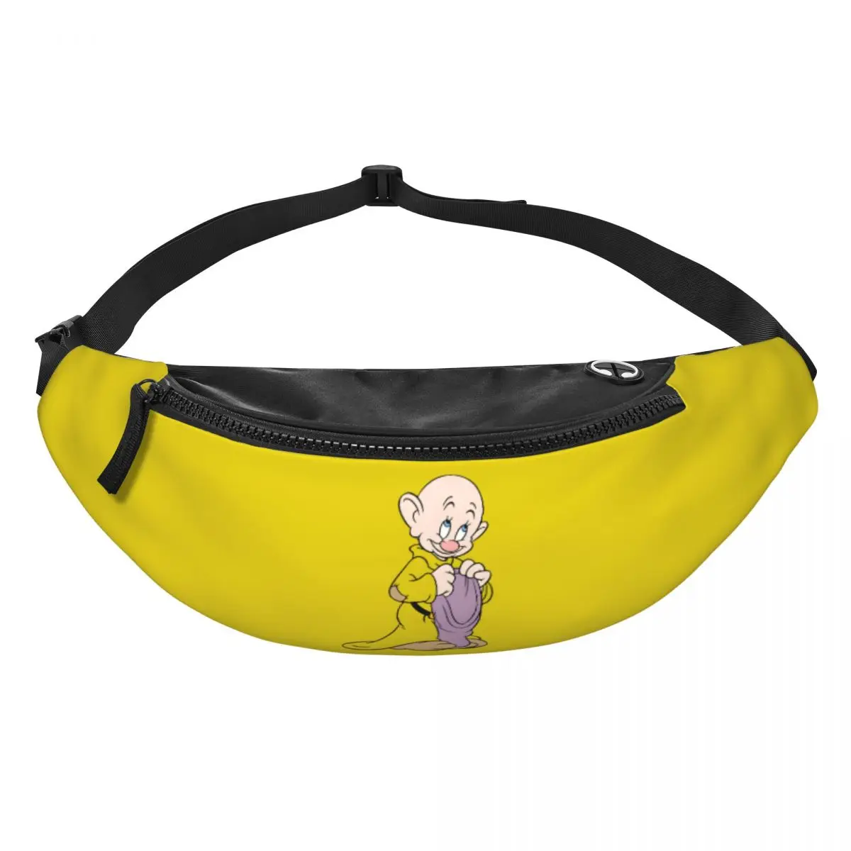 

Custom Snow White And Anime The Seven Dwarfs Fanny Pack Men Women Cool Crossbody Waist Bag for Camping Biking Phone Money Pouch
