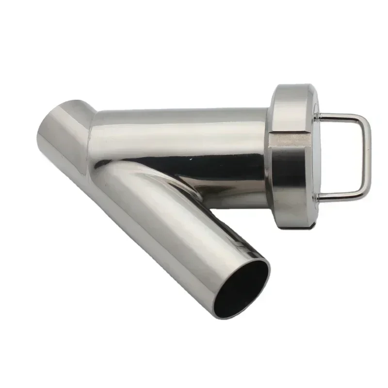 Food Grade Stainless Steel SS316L Welded Y-Type Sanitary Juice Filter Hot sales