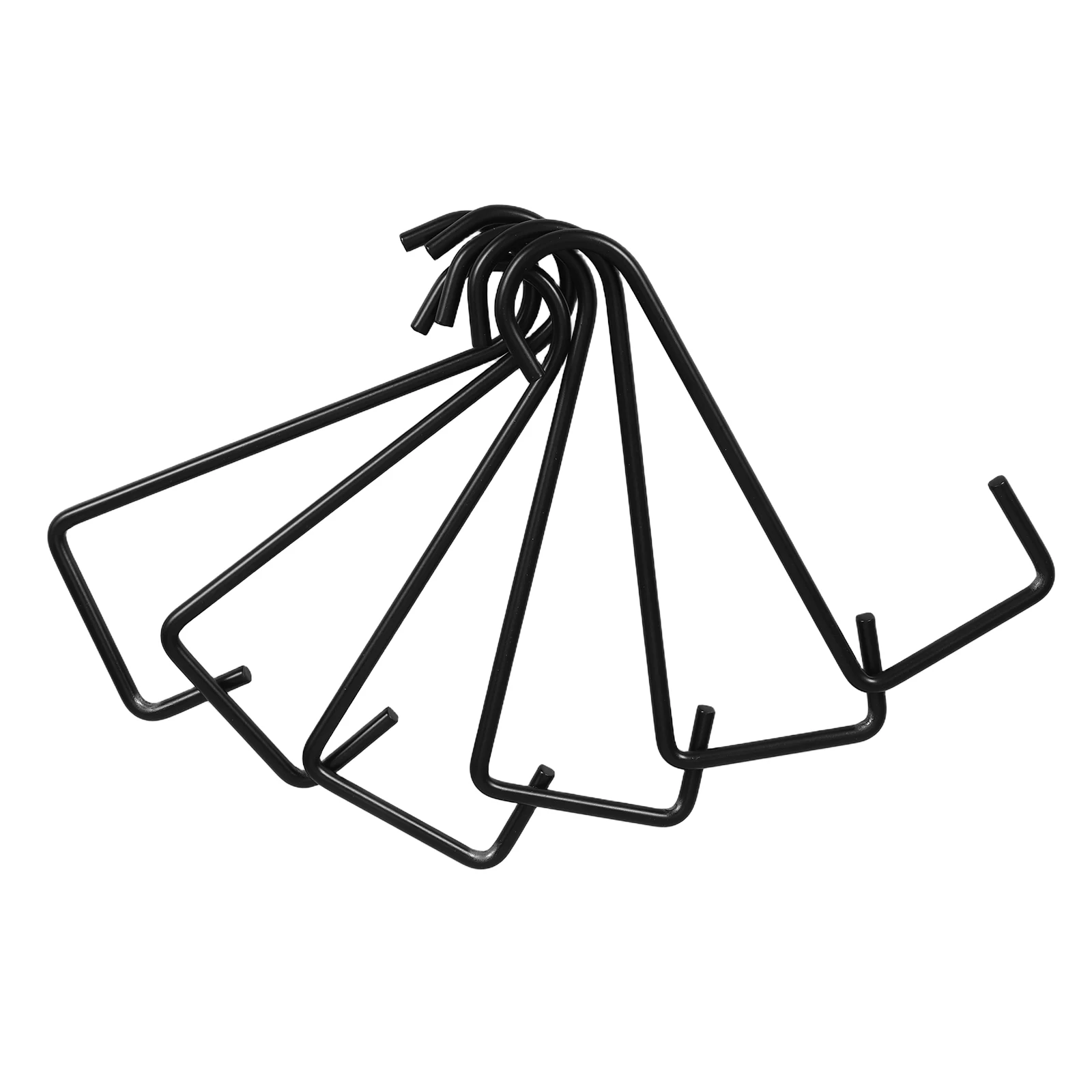 

6pcs Flower Hook White Black Heavy Duty Hooks Hanging Bracket Fence Plant Hanger Indoor Outdoor Hooks For Hanging Flowerpots