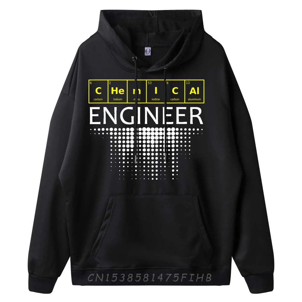 Chemical Engineer Engineering Hoodies Long Sleeve Normal Retro Men Summer Hoodies Normal Hoodies Round Neck