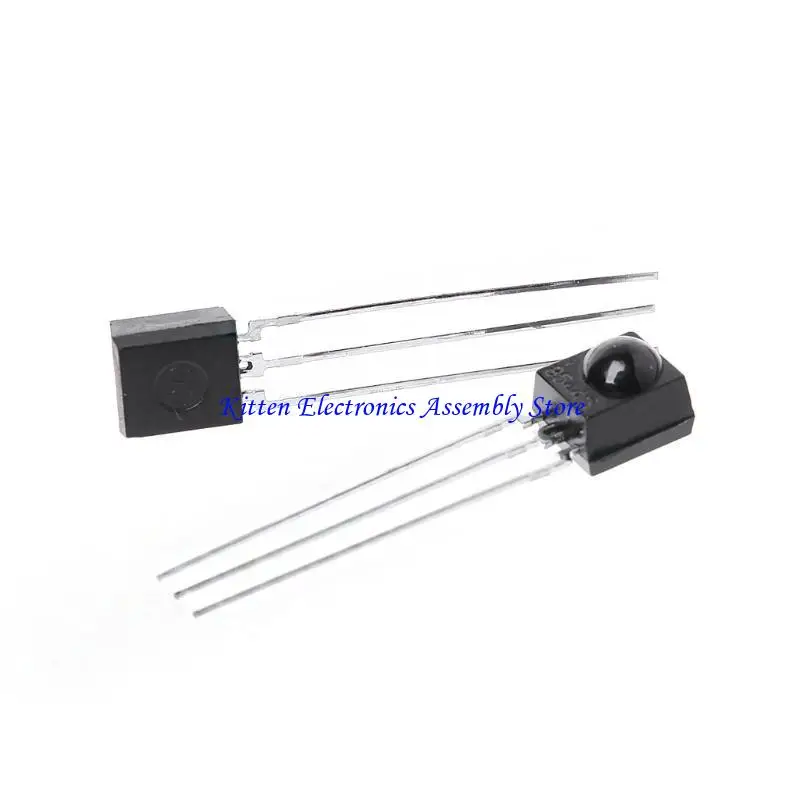 96GD 2PCS DIP-3 IC TSOP4838 IR RURE RURE 38KHz Remote podczerwieni Moduł promieniowania podczerwieni