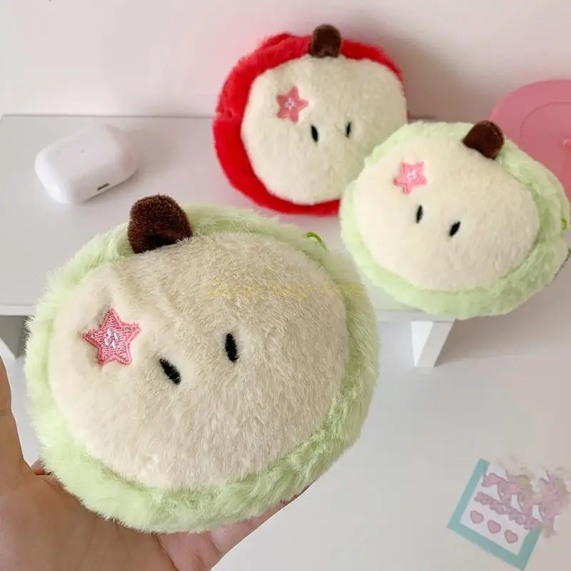 X90d weicher Fuzzy Fruchtmünzen Geld