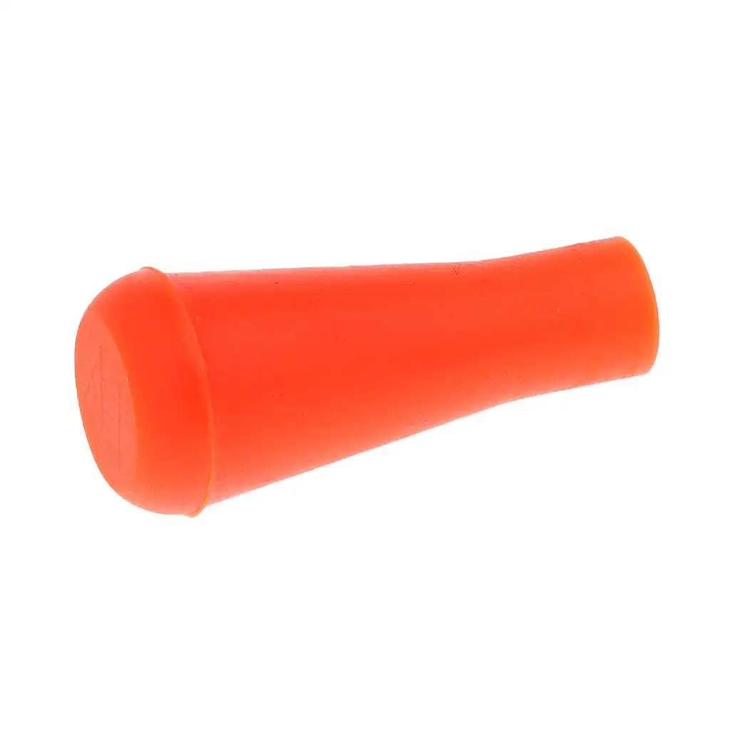Rubber Arrowhead Orange Soft Safety Tips for 8mm Arrow Shaft Archery Accessories and Target Archery