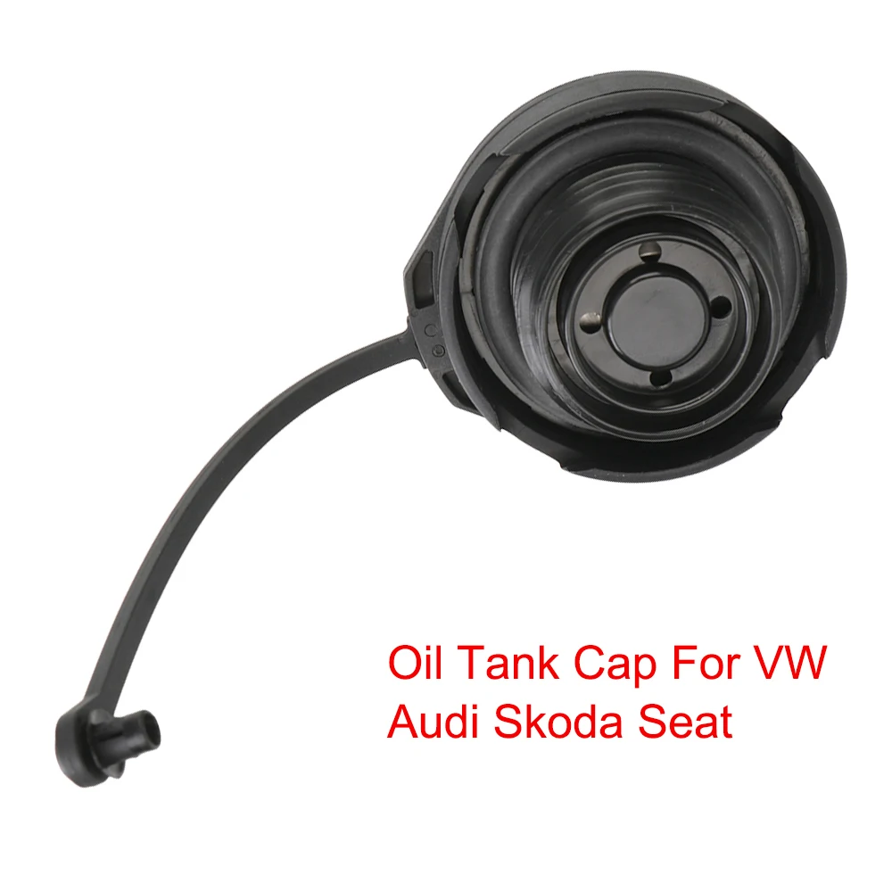 For VW Golf Jetta Passat Audi A4 A6 A8 For Skoda Octavia Leon Car Oil Fuel Cap Tank Cover with Line Petrol Diesel Kit