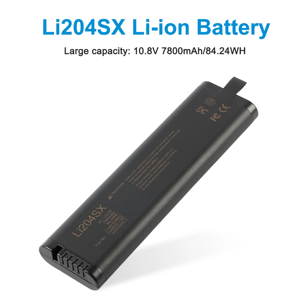 KingSener LI204SX Intelligenter Akku für OTDR JDSU MTS-6000 Reflektometer für Phascan Ultraschall-Detektor JDSU 785B Spektrumanalysator – Detail 1