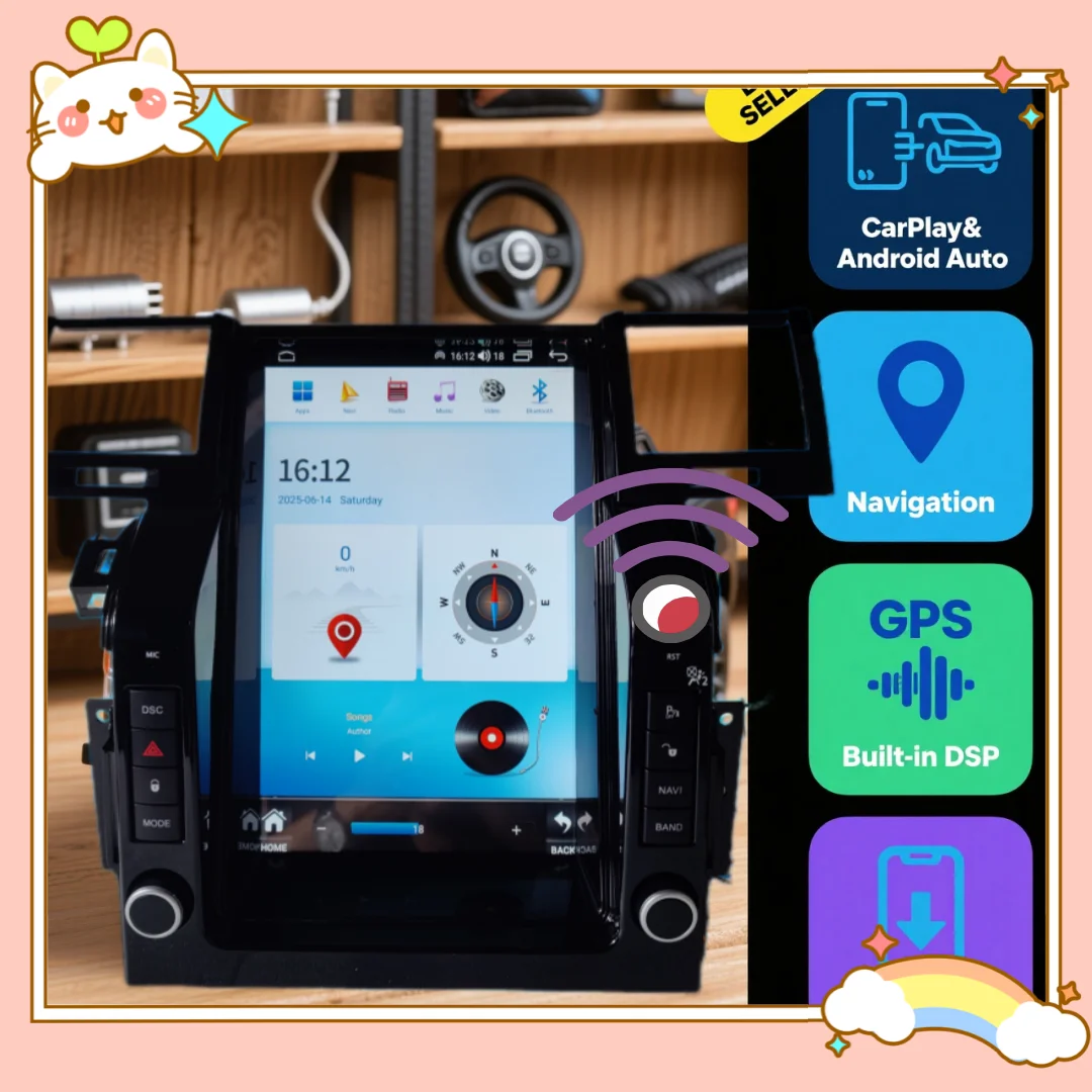 D For Land Rover Range Rover Sport 2005-2009 Carplay GPS Navi Android Radio Tape Recorder Car Multimedia Player Stereo Head Unit