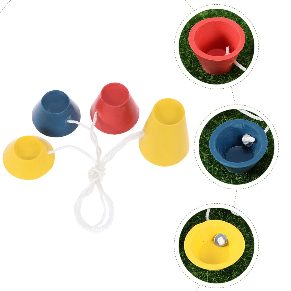 16 Pcs Rubber Ball Seat Golfing Bases Balls Stuff Golfs Supplies Replaceable Tee Winter Tees Accessories Holders