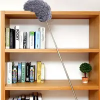 Plumeau de nettoyage léger, brosse à poussière Flexible, nettoyeur de poussière, dépoussiéreur, outils de nettoyage ménager, 1 pièce 4