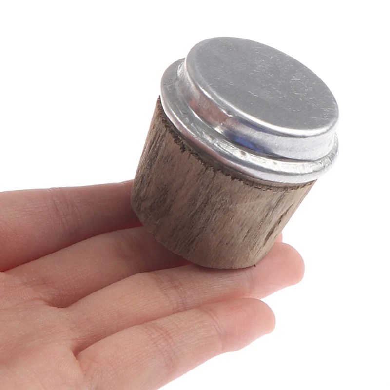 2PC 40mm Bottom Diameter Wood Thermos Bottle Cork Plug Lid Stopper Kettle Parts