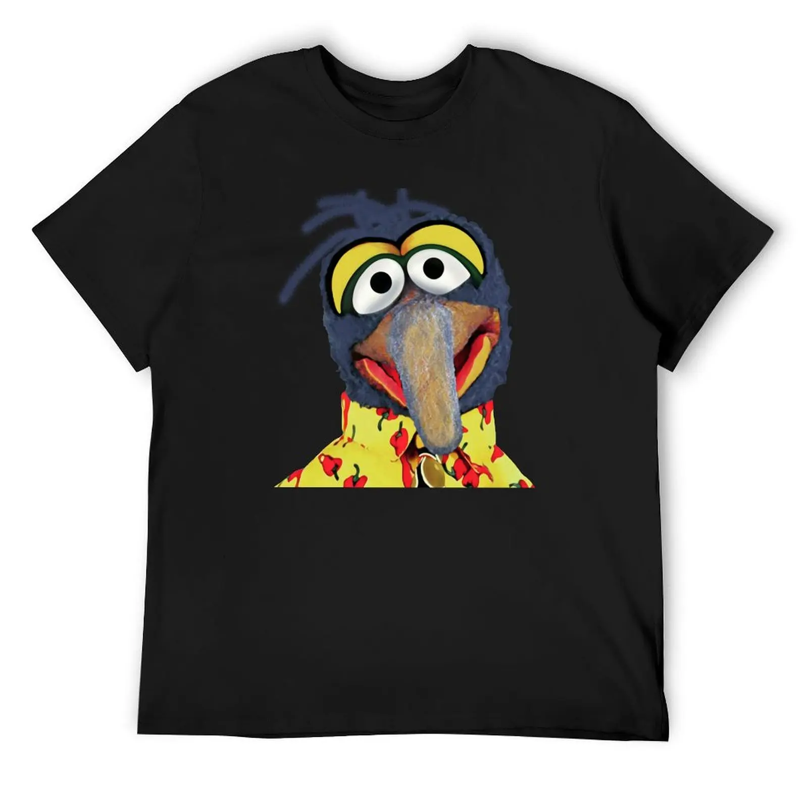 

Gonzo Muppet T-Shirt rapper graphic tees quick-drying oversizeds plus size men clothing