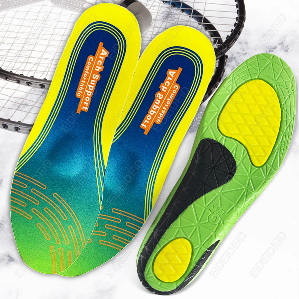 Sports﻿ Insole Arch Support Insole Correction Insole Suitable For Plantar Fasciitis Flat Feet High Arches Soles Foot Pain EID