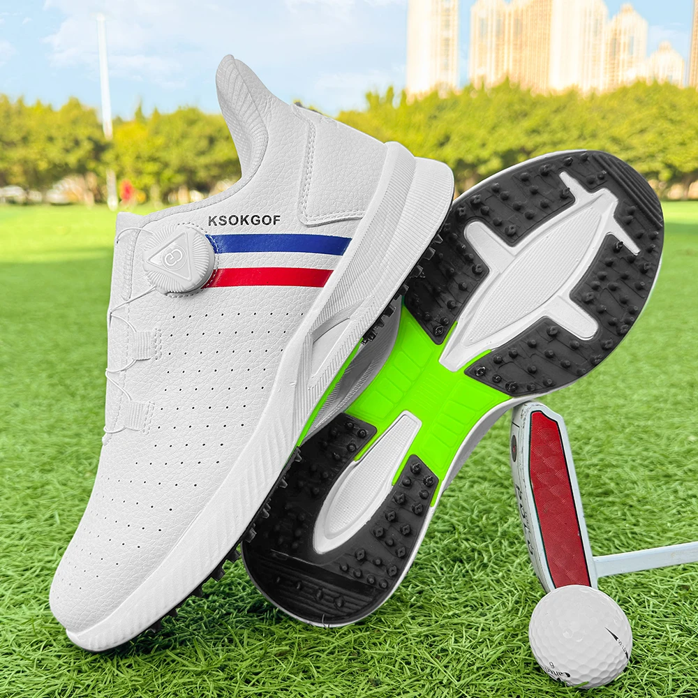 Golf Shoes waterproof Golfer Sport shoes Man Ankle supplies Golfing Shoes Non Slip Comfortable Walking Golf Sneaker