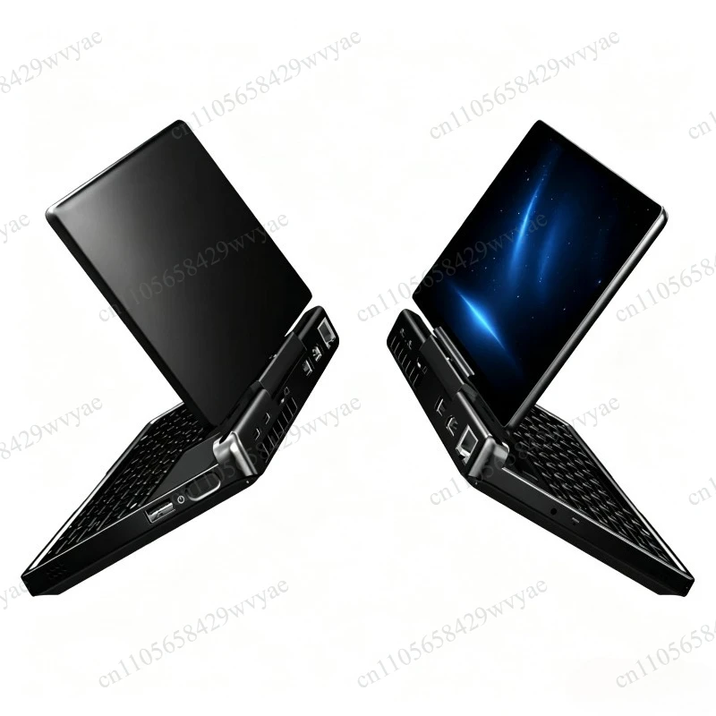 2025 New 7‑Inch Portable Mini Laptop, Core i3‑N350, 16GB RAM, 512GB Storage