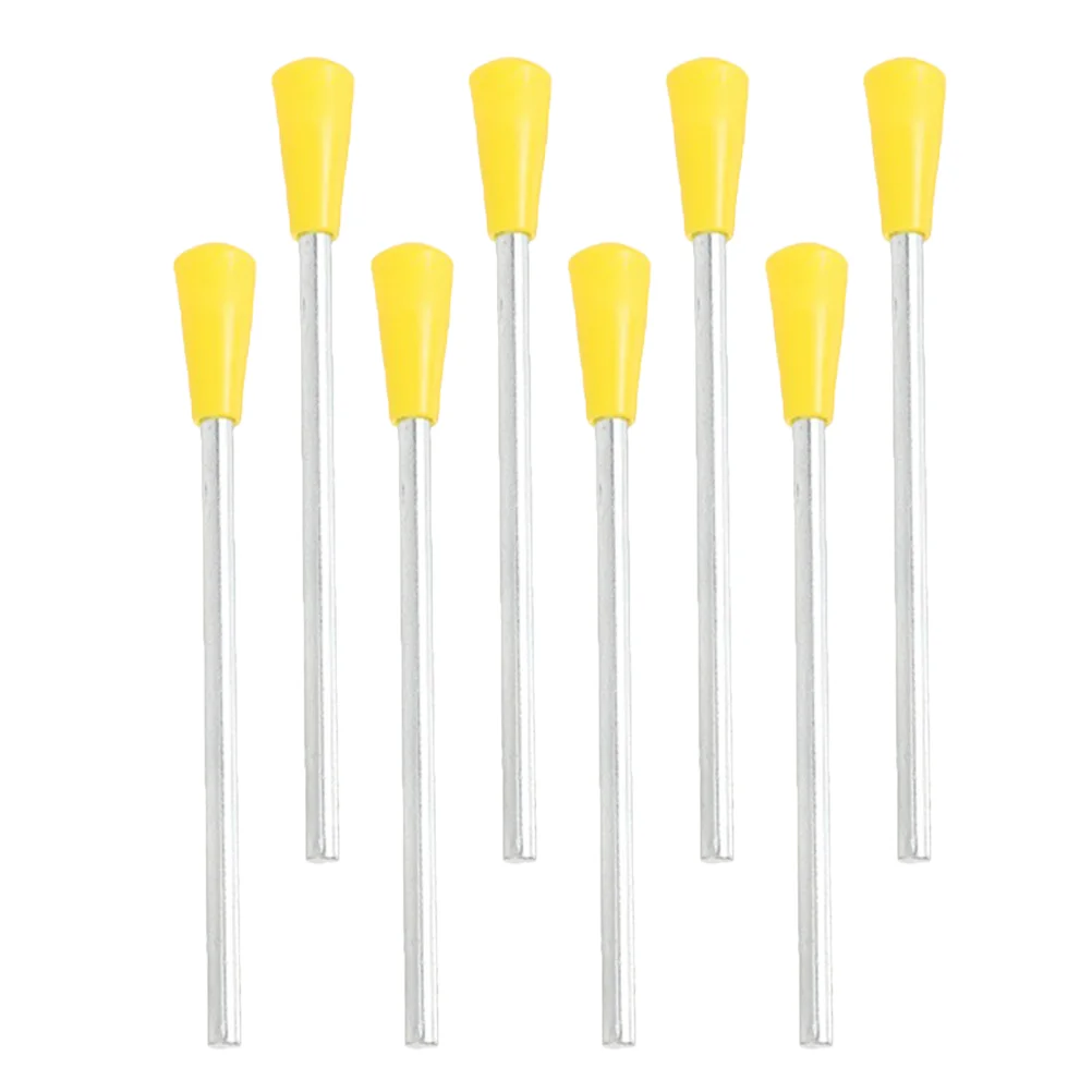 

8 Pcs Triangle Hammer Iron Parts Gavel Sticks for Hammers Simple Teaching Aids Mallets Percussion Rod