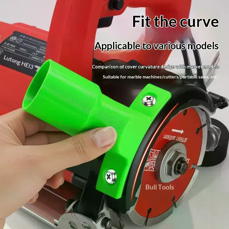 Angle Grinder Dust Extractor Adapter Double-Port Collector Fitting Tool-Free Dust Adapter For Circular Jigsaw Router Sander
