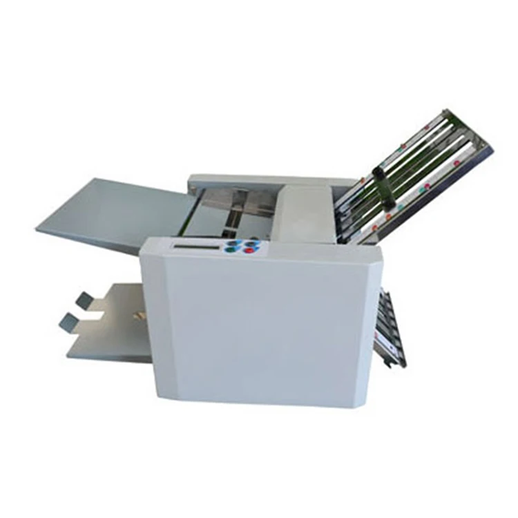 Origami Folder 2 Combs A4 Size Paper Cross Folding MachineA4 Paper Manufacturing Processing Machinery Semi Automatic