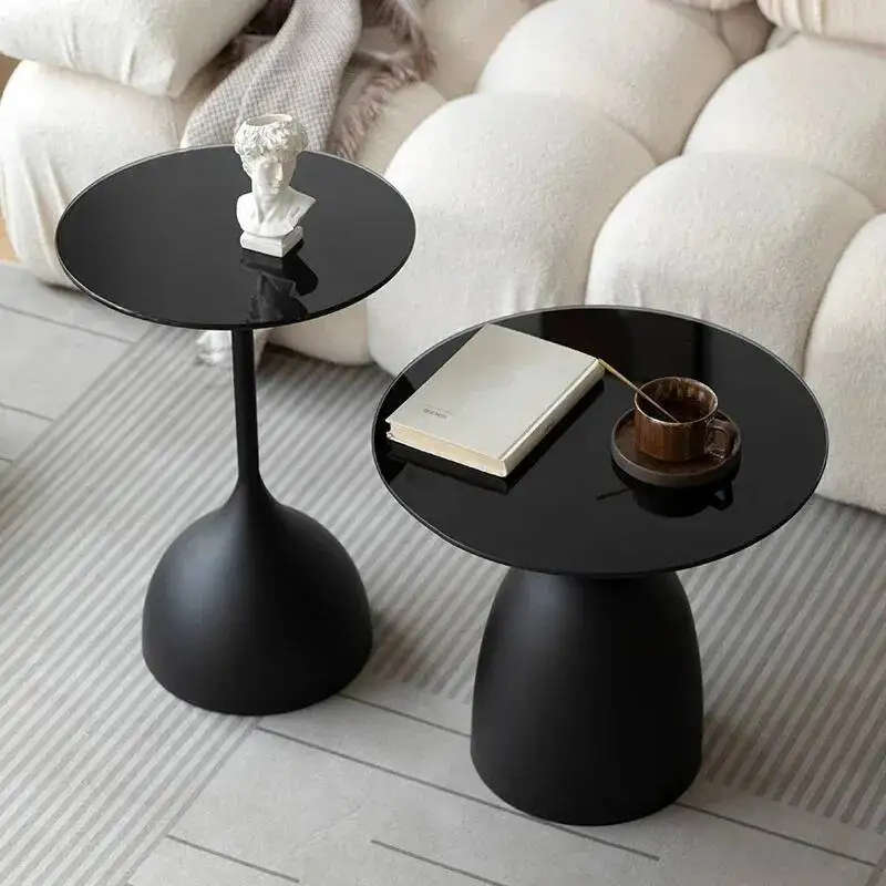 Sofás redondos modernos de lujo para sala de estar pequeña, mesas de centro minimalistas, mesas de centro, muebles para sala de estar WZ50CT