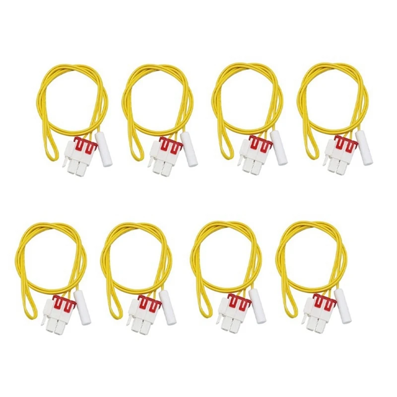 

8Pcs DA32-00006W Refrigerator Defrost Temperature Sensor Replacement Thermostat Probe For Samsung AP41336842 DA32-10105R