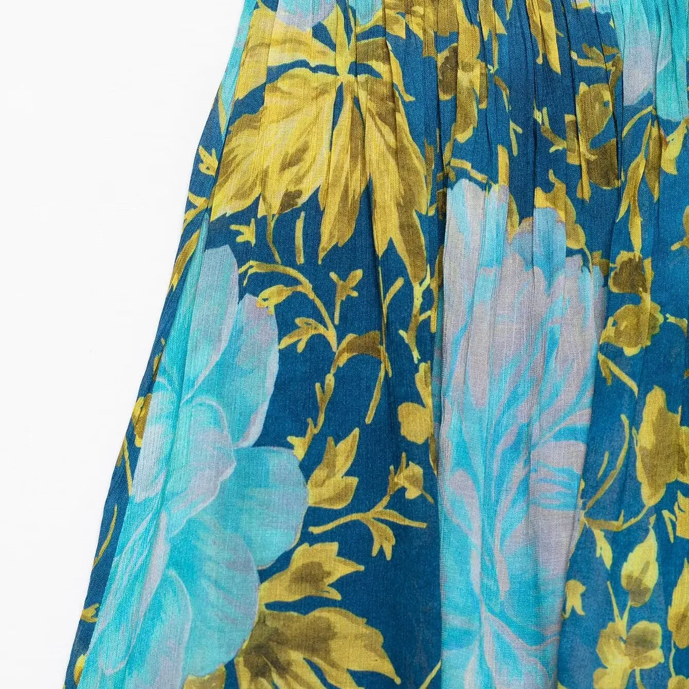 Vestido Longo E de Cintura Alta com Estampa Sexy de Ombro Descoberto, Estilo Vintage, Saia em Camadas, Manga Curta e F...