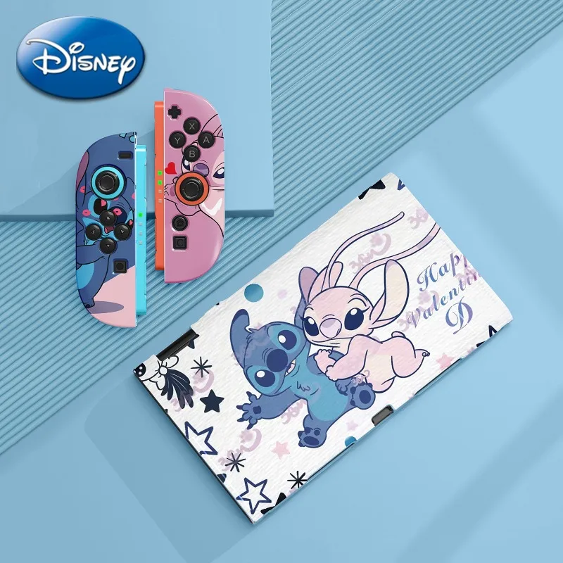

Disney Stitch Switch 2 Protective Case Second Generation Cute Cartoon Anti-slip Frosted Soft Shell Game Console Cover Split Type