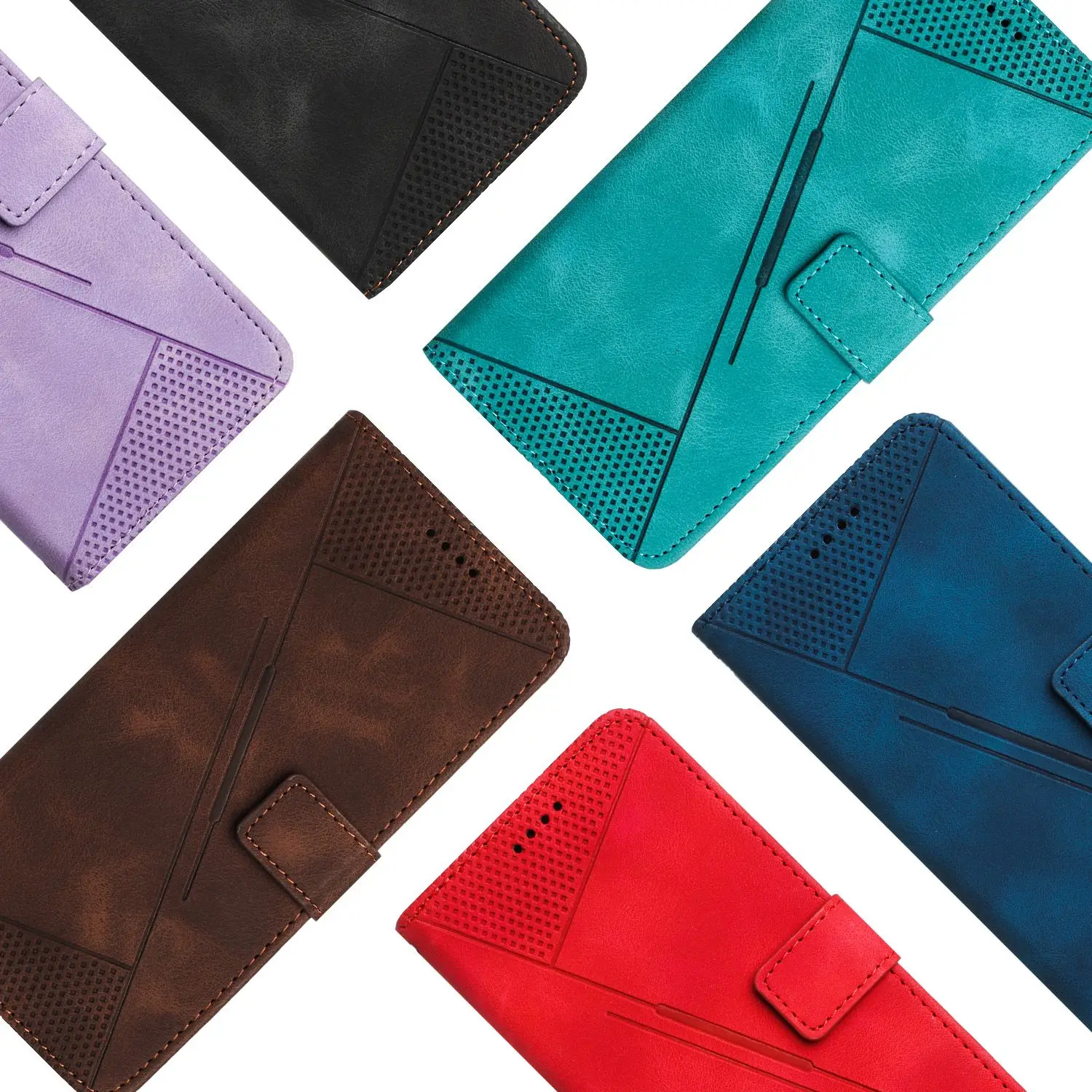 Portemonnee magnetische flip met kaartsleuf lederen tas voor iPhone 16 Pro Max 16e 15 Plus 14 13 12 11 8 7 X XS XR SE 2020 2022