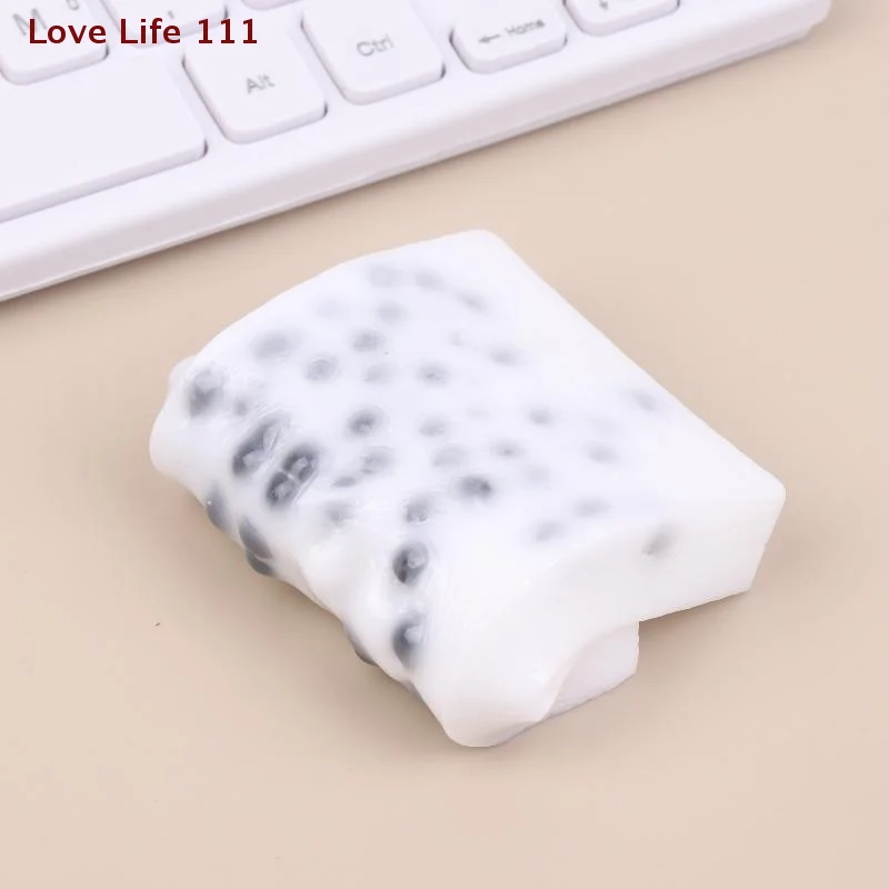 New Funny Pimple Popper Acne Stress Relief Toy Soft Squeeze Toy Unique Low Rebound Decompression Toy For Kids Adults Gift