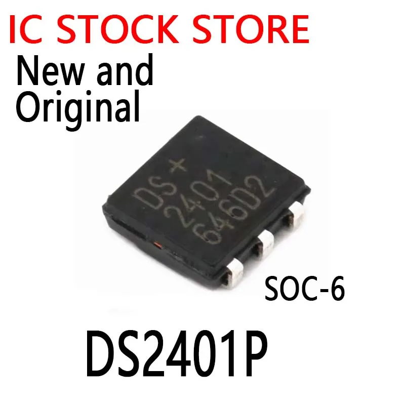 50PCS New and Original ICs DS2401 DS 2401 IC SOC-6 SOJ6 DS2401P
