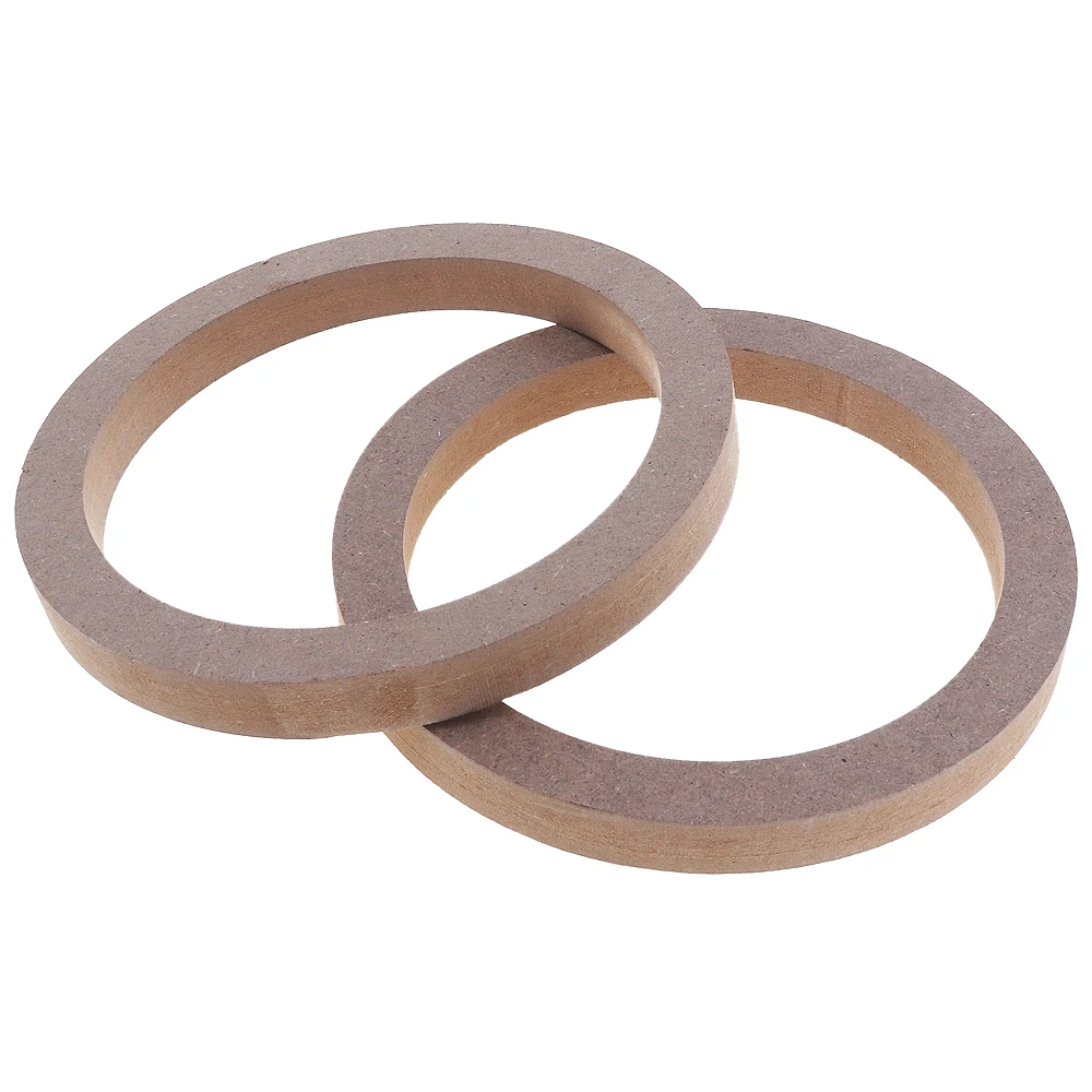 6.5 Inch Portable Car Speaker Pad Horn Pad Quake Proof Wooden Gasket for Cars Better Shockproof