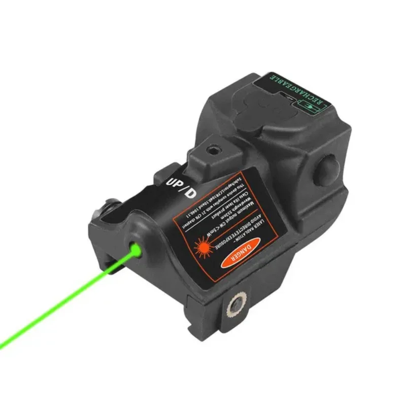 Rechargeable Glock 17 18c 19 21 Taurus G2C CZ 75 Green Laser Sight Fit For Pistol With Picatinny Rail  Aiming Lazer Pointer