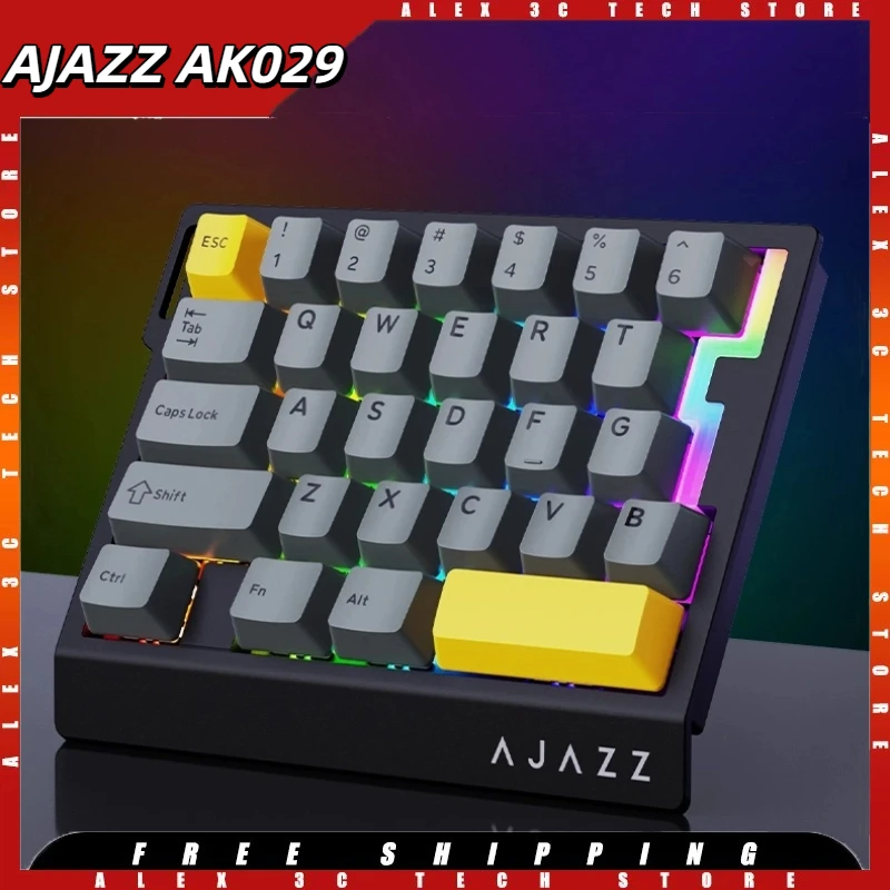 

AJAZZ AK029 Gaming Magnetic Switch Compact Keyboard Hot-Swap RGB Wired 8kHz Polling Rate Mini Numeric Keypads for Mac/Windows/XP