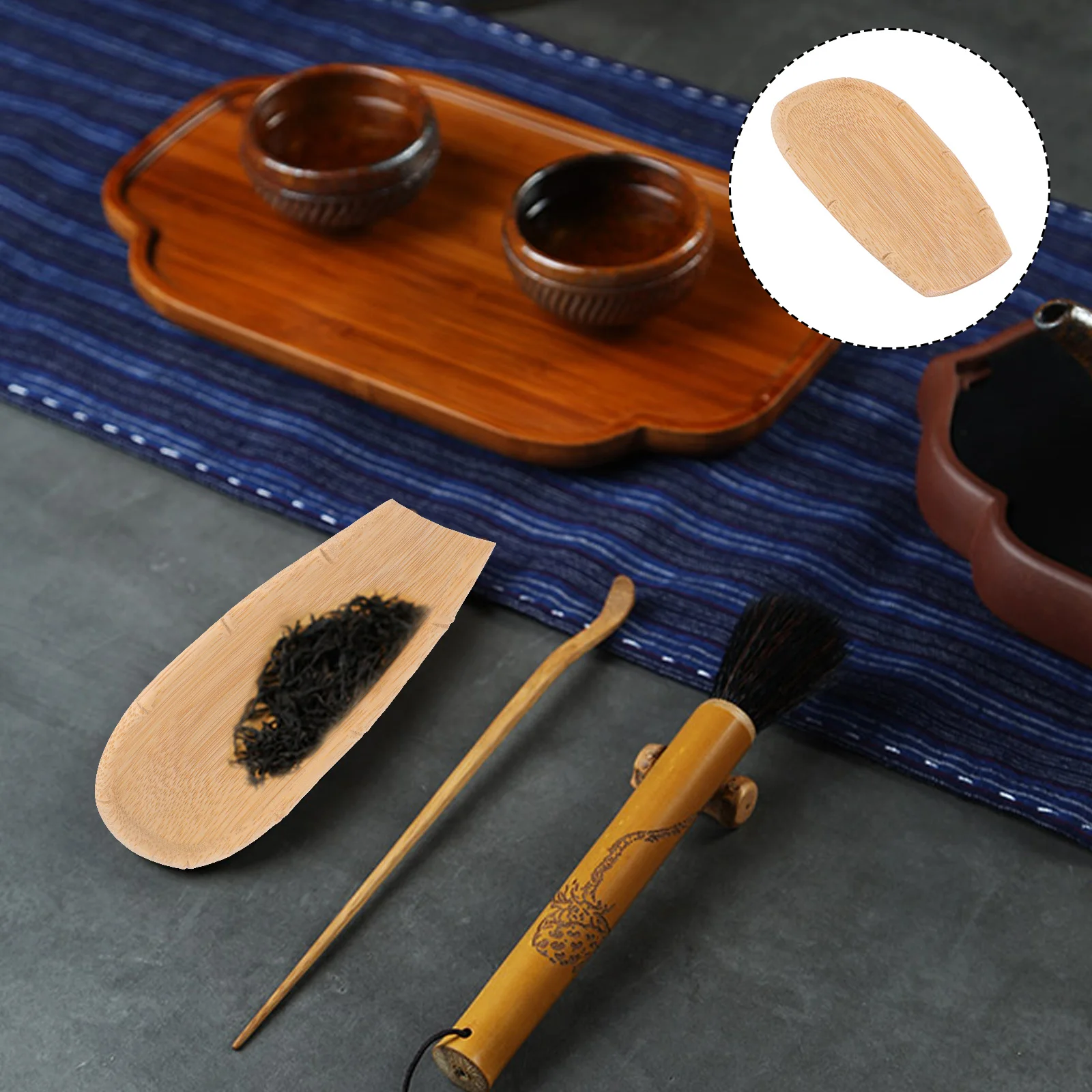

Bamboo Teaspoon Office Tool Teaware Accessories Shovel Japanese-style Scoop Tearoom