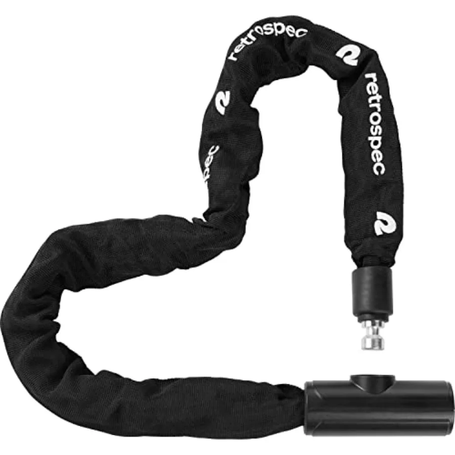 

Hero Plus Bicycle Chain Lock with Key Heavy Duty Anti-Theft Bike Lock 3' Cut Resistant 3T Manganese Steel and Weather Resistant