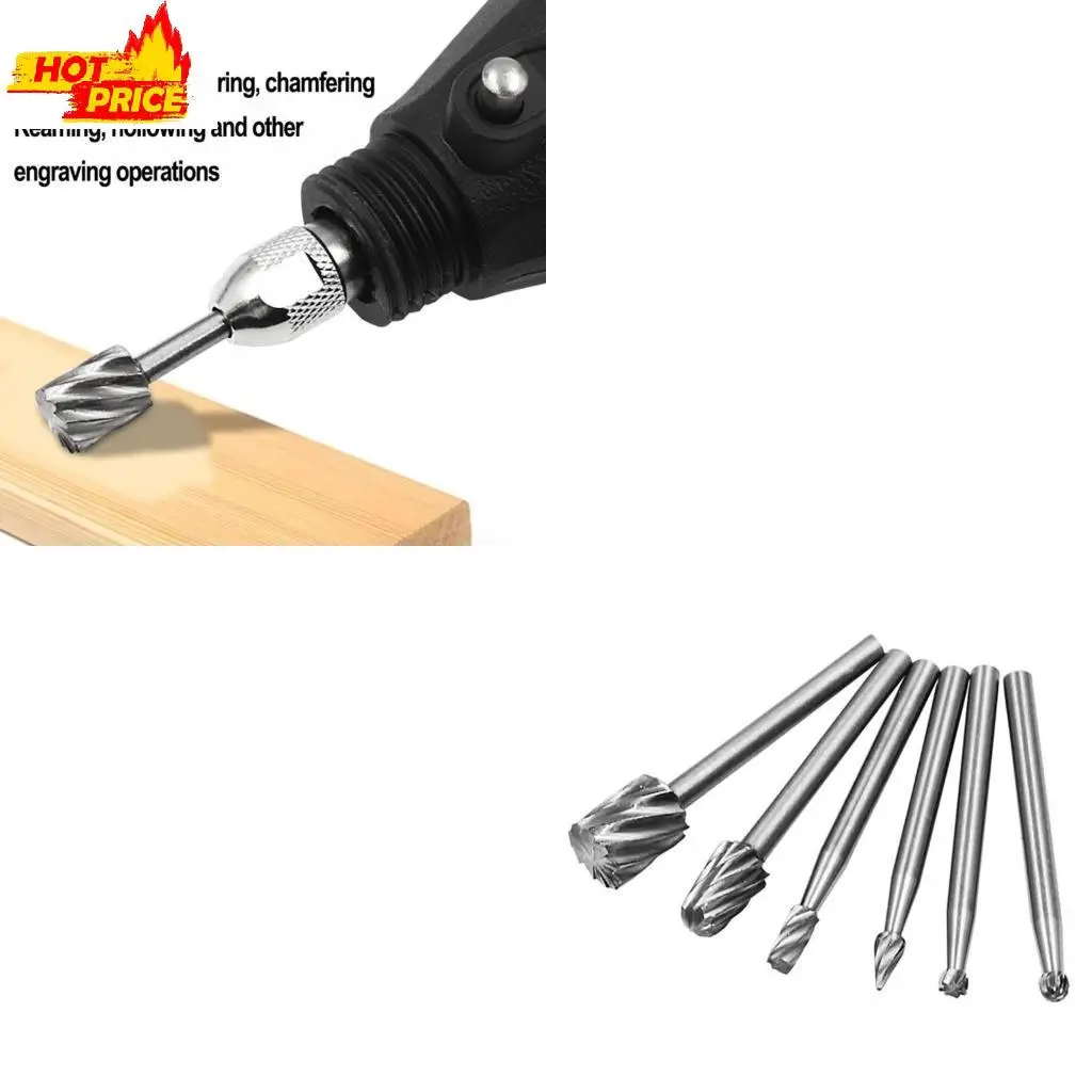 

Упаковка из 6 карбидов, набор 3 мм хвостовика, обрезка карбидов, режущий режущий панель