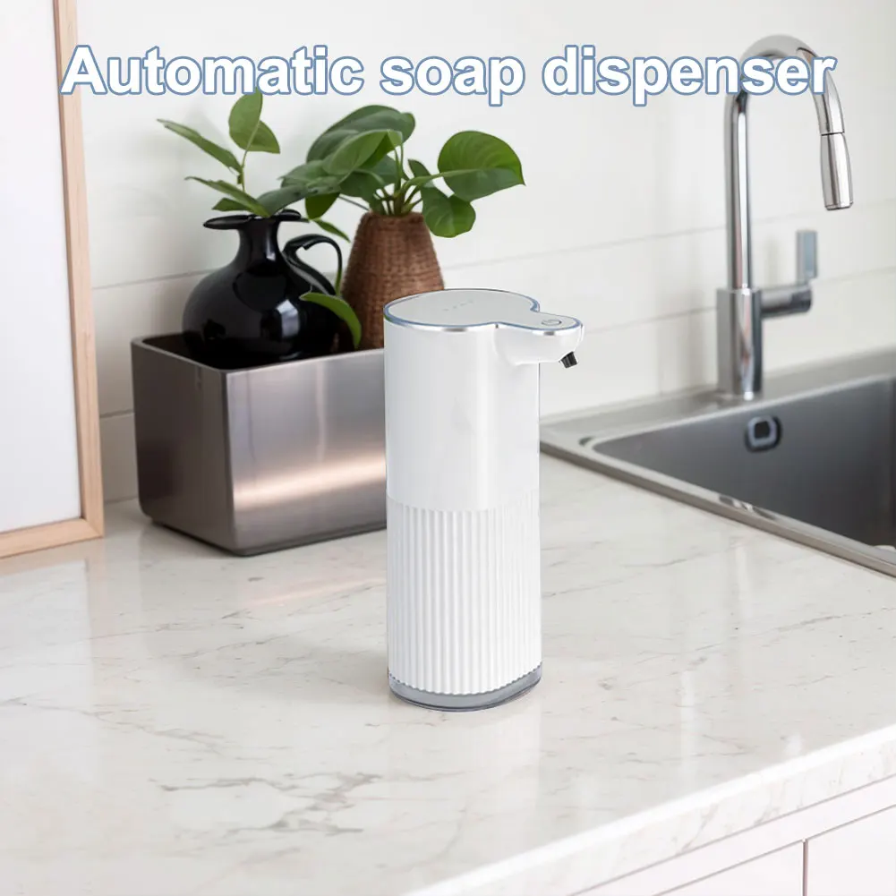 

Automatic Soap Dispenser Touchless Automatic Foaming Soap Dispenser 4 Levels Adjustable Auto Soap Dispenser for Kitchen Bathroom
