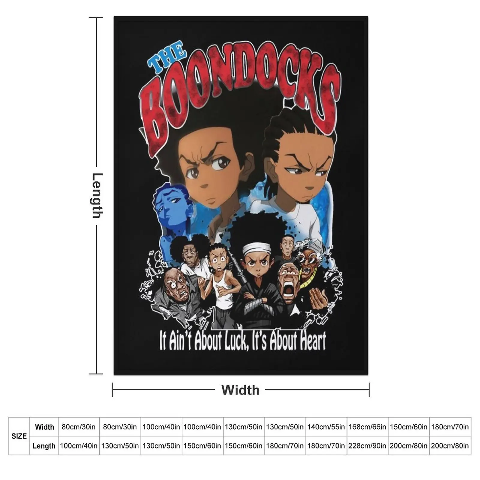 boondocks For Fans Throw Blanket