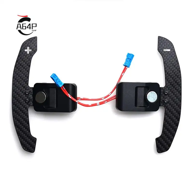 

A64P-Car Steering Wheel Shift Paddle Magnetic Carbon Fiber Paddle Shifter Extensions For BMW 1 2 3 4 5 6 7 8 Series