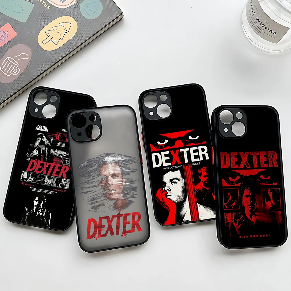 Dexter Morgan Phone Case For iPhone 17 16e 16 15 14 13 12 11 Mini Pro Air  Max X XR XSMax 7 8 6 6s Plus Matte Clear Back Cover - AliExpress 202192403