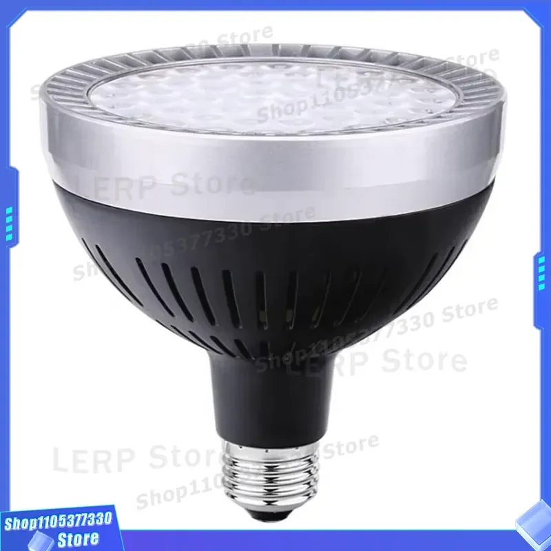 60W LED PAR38 Spotlight Dimmable Super Bright Narrow Wide Beam Pool Light Accessory High Power Outdoor Garden Lamp Fixture