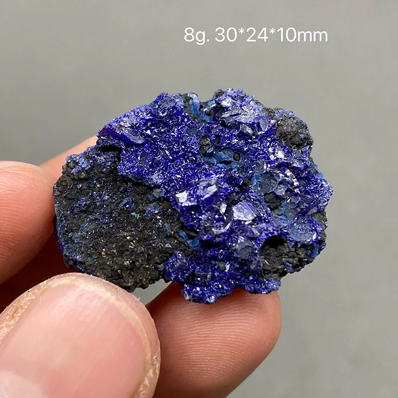 100% Natural  Anhui Province  Azurite  symbiotic mineral specimen crystal Stones and crystals Healing Gem collection