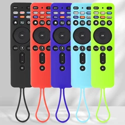 Protective Sheath Cover Fit for Vizio XRT260 TV Remote Control Case Soft Silicone Skin Waterproof Shockproof Anti-Lost with Loop